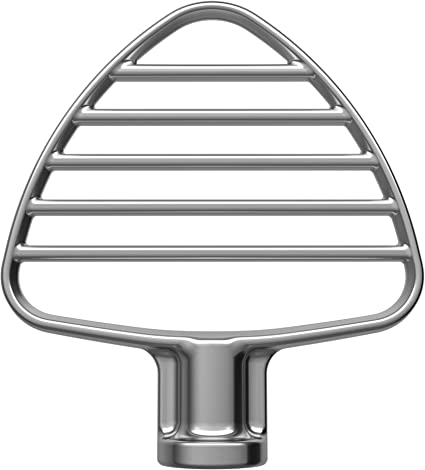 KitchenAid Pastry Tilt Head Stand Mixer Beater Attachment, Stainless Steel