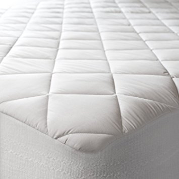 Sealy Posturepedic 300 TC Premium Cotton Waterproof Mattress Pad Bed Size: Queen