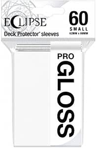 Ultra Pro E-15624 Eclipse Gloss Small Sleeves 60 Pack-Arctic White