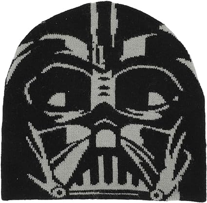 Star Wars Darth Vader/Death Star Reversible Adult Beanie Multicolored