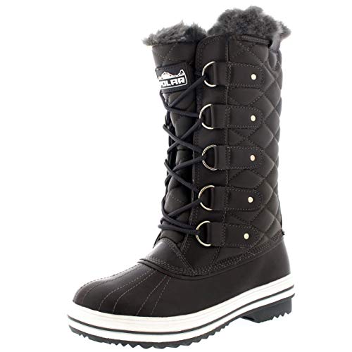 Polar Women's Nylon Tall Winter Snow Boot