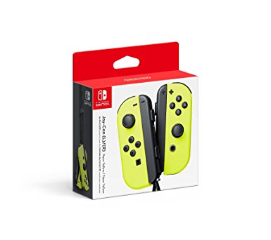 Nintendo Switch Joy-Con (L/R) Neon Yellow - Left and Right Edition