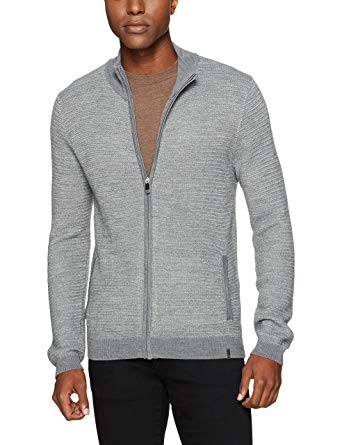 Calvin Klein Men's Merino Sweater Full Zip