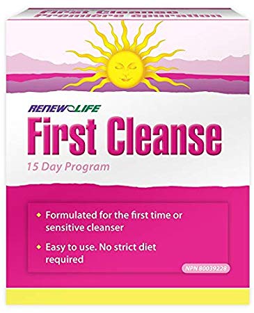 Renew Life First Cleanse, Full Body Cleanse, 15 Day Program, 1 Kit