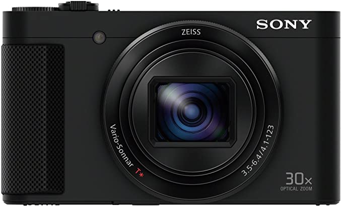 Sony DSC- HX90V Cybershot 18.1MP Point & Shoot Digital Camera (Black) and Camera case