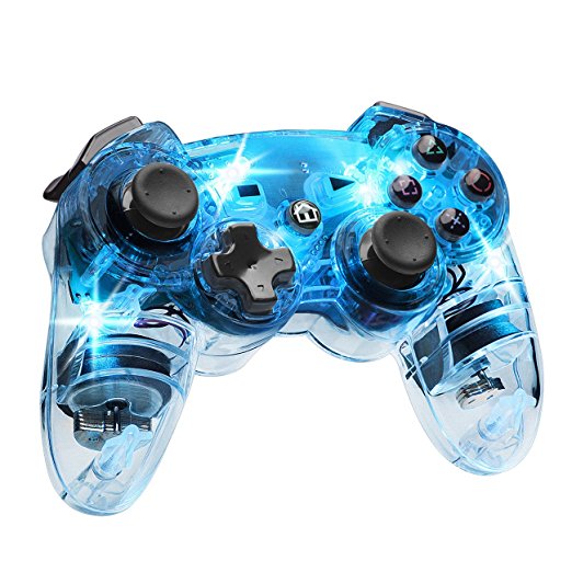 Afterglow Wireless Controller, Blue - PlayStation 3