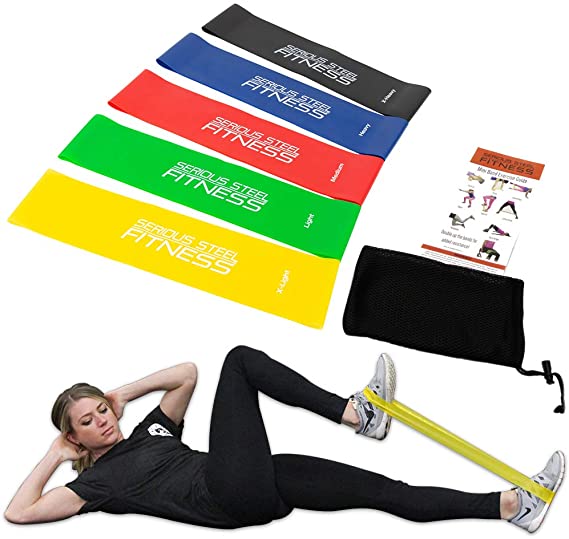 Serious Steel Fitness Mini Band | Rehab and Prehab Stretch Bands | Workout Bands