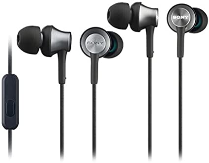 Sony MDR-EX650AP Smartphone-capable In-ear Headphones with Remote and Mic Brass black