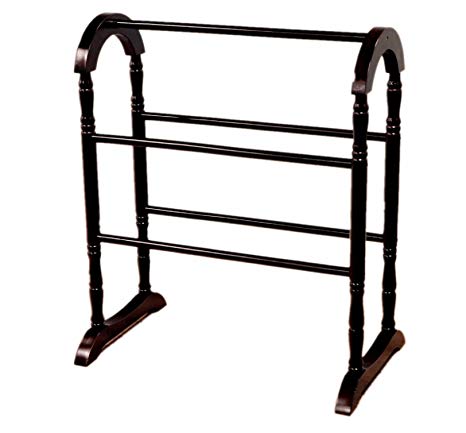 Frenchi Home Furnishing Quilt Rack, Espresso