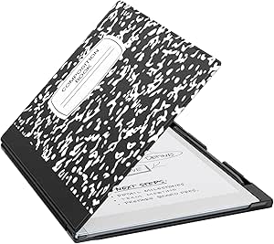 MoKo for Remarkable 2 Case, Lightweight and Hard Back Shell Protective Case with Built-in Pen Holder, Smart Tablet Cover Folio for Remarkable 2 Tablet 10.3" 2020 Release, Black Notebook