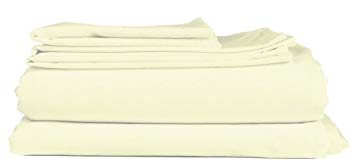 Mayfair Linen 100% Egyptian Cotton 400 Thread Count PERCALE WEAVE 4 Piece Sheet Sets - MINT TWIN EXTRA LONG(1 Flat Sheet, 1 Fitted Sheet and 2 Pillow Cases)