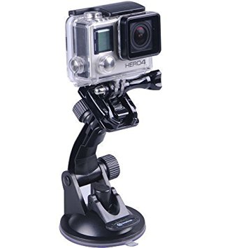 Smatree® Suction Cup Mount for Gopro Hero, Hero4, Hero3 , Hero3, Hero2, Hero1 Hd Cameras