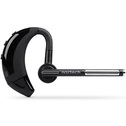 Naztech N750 Emerge Universal Wireless Bluetooth Headset Compatible with iPhone, iPad, Android and Smartphones
