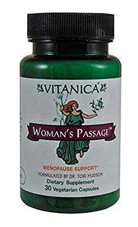Vitanica - Woman's Passage - Menopause Support - 30 Vegetarian Capsules