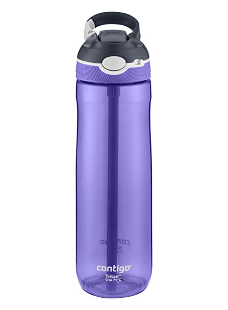 Contigo AUTOSPOUT Straw Ashland Water Bottle, 24 oz., Grapevine