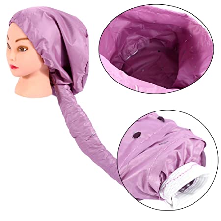 Foldable Soft Hair Drying Salon Cap Bonnet Attachment Haircare Hair Dryer Hat Blow Dryer Attachment