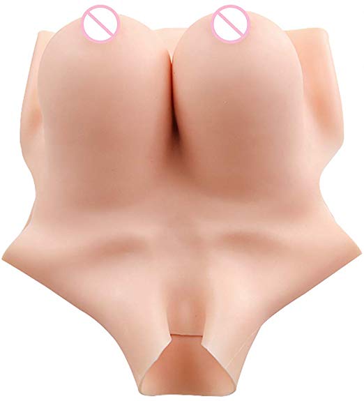 U-CHARMMORE 1st Generation Silicone Breast C-G CUP Enhancement Realistic Breast Forms for Crossdressing