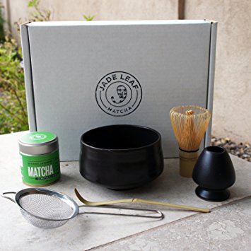 Jade Leaf - Complete Matcha Gift Set - Organic Matcha Green Tea Powder - Classic Ceremonial Grade
