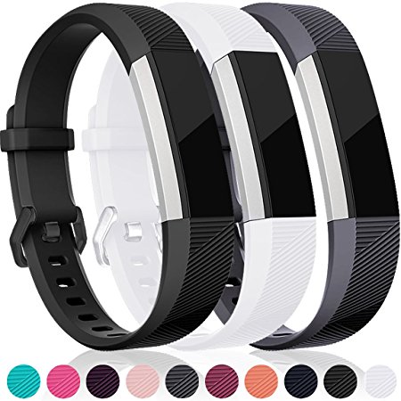 For Fitbit Alta HR and Alta Bands, Maledan Replacement Accessories Wristbands for Fitbit Alta and Alta HR, Large Small