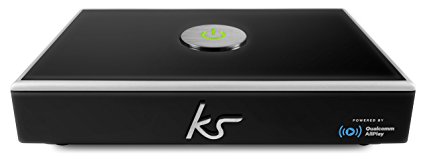 KitSound Link Multiroom Audio Wireless Enabler with Allplay and Spotify Connect for iOS, Android and PC - Black