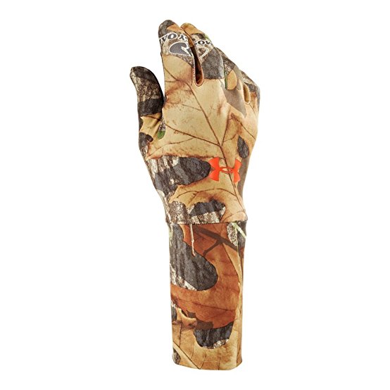 Under Armour Men's ColdGear Camo Liner Gloves