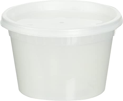 Reditainer Deli Food Storage Containers with Lid, 16-Ounce, 36-Pack, 36-Pack, 16 Oz