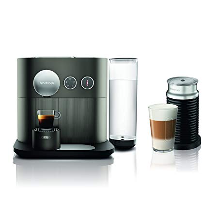 Nespresso Expert Espresso Machine  by De'Longhi with Aeroccino, Anthracite Grey