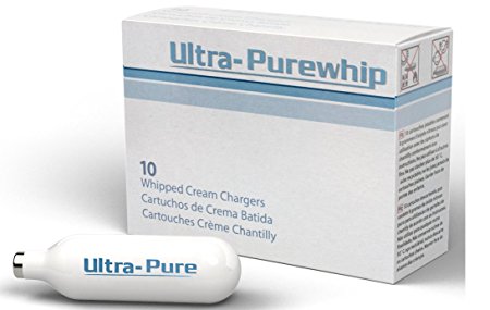 Creamright Ultra-Purewhip 10-Pack N2O Whipped Cream Chargers