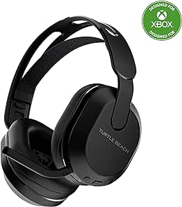 Turtle Beach Stealth 500 Noir Xbox Casque Gaming sans Fil w/ 40hr Batterie & Bluetooth pour Xbox Series X|S, Xbox One, Nintendo Switch, PC and Mobile