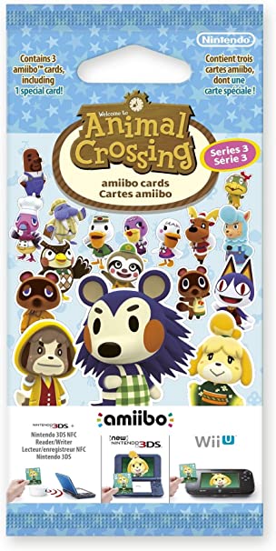 Animal Crossing: Happy Home Designer Amiibo Cards Pack - Series 3 (Nintendo 3DS)