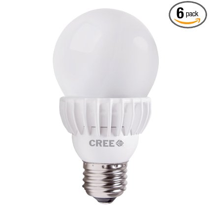Cree 75W Equivalent Daylight (5000K) A19 LED Light Bulb (6-pack)