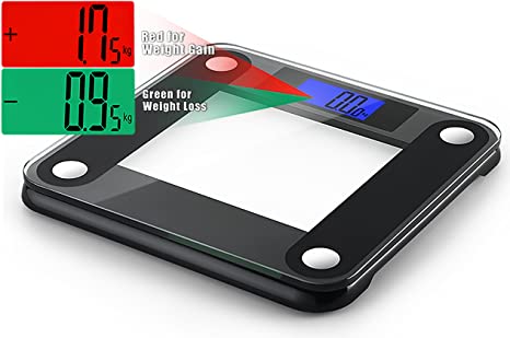 Ozeri Precision II 440 Lbs (200 Kg) Bath Scale With 50g Sensor Technology (0.1 Lbs/ 0.05 kg) & Weight Change Detection