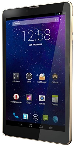SKY Devices Platinum Series 7.0W - 4G HSPA  GSM Unlocked Dual-SIM 1.3GHz Quad-Core Global Smartphone Tablet with 5MP 2MP Cameras, 7" Multi-Touch IPS Display, KitKat 4.4, Expand to 64GB - Gold