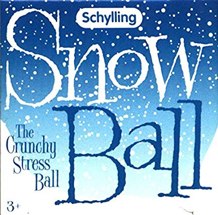 Schylling Snow Ball Crunch Stress Ball