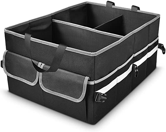 Car Trunk Organizer,Car Trunk Organizers and Storage,Trunk Organizer for Car,Groceries,Non Slip Suitable for Any Car,Suv,Mini-van Models Size,3 IN 1