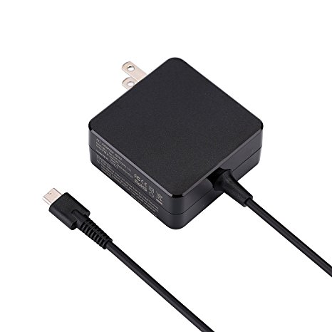 Zodiac USB Type C 65W 45W 30W 10W Charger Adapter for ASUS ZenBook 3 UX390 UX390U UX390UA, Apple New Macbook Pro (2016/2017), Lenovo YOGA 910 and All Type C Smart Cell Phone and Tablet