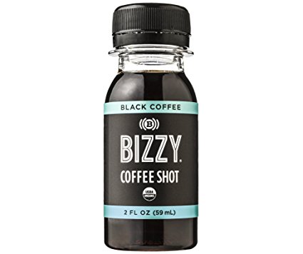 Bizzy Cold Brew Coffee Shot - Black 12 Pack - USDA Organic