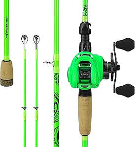 KastKing Zephyr Dual-tip Fishing Rod & Reel Combo, Dual Tips Section for Different Powers, IM6 Graphite 2Pc Blanks, KastFlex Technology, Rubber Cork Handle, Integrate Hook Keeper, 8 Models