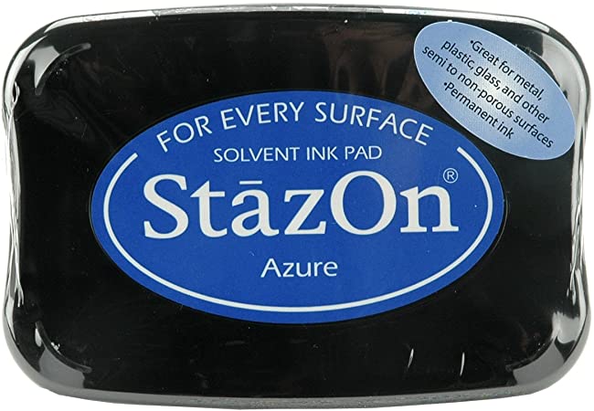 Tsukineko, StazOn, Full Size Ink Pad, Azure
