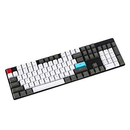 Customized Top Printed 87 104 ANSI Keyset OEM Profile Thick PBT Keycap set For Cherry MX Switches Mechanical Gaming Keyboard (87)