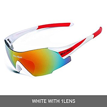 WOLFBIKE POLARIZE Sports Cycling Sunglasses for Men Women Cycling Riding Running Glasses