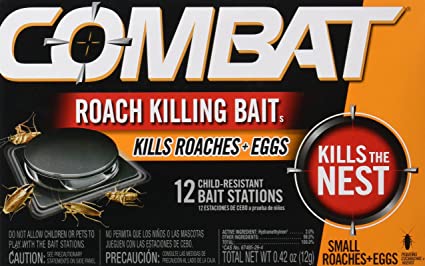 Combat Roach Killing Bait Stations for Small Roaches