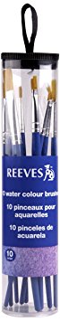 Reeves Water Colour Brush Canister - Pack of 10