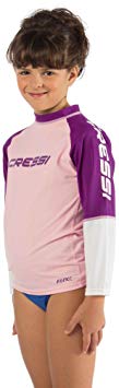 Cressi YOUNG LONG SLEEVE RASH GUARD, Boys Girls Rash Guard for Swimming, Surfing, Diving - Cressi: Quality Since 1946