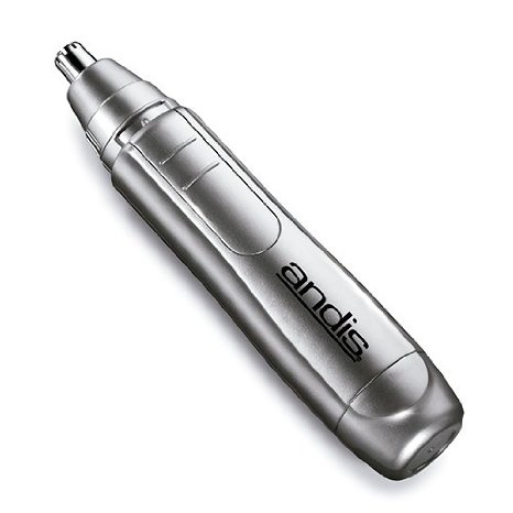 Andis Fast Trim Personal Trimmer for Nose Ears and Eyebrows Silver 13430