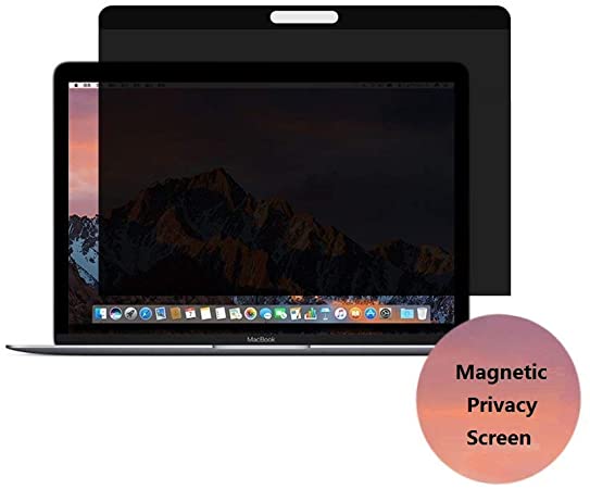 MBSIX Privacy Screen Protector Compatible with 15" 2016/17/18/19 MacBook Pro Touch Bar and Non-Touch Bar,Matte Anti Glare Bubble Free,Ultra Thin Screen Filter