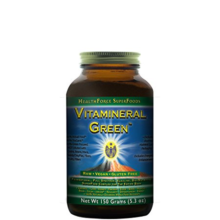 HealthForce Vitamineral Green SuperFood Powder, 150 grams