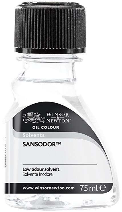 Winsor & Newton Sansodor Low Odor Solvent, 75ml
