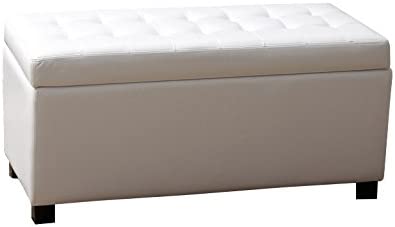 Whse of Tiffany Malm Storage Bench, White