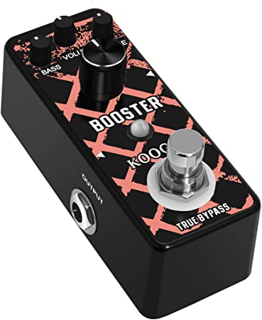 Koogo Booster Pedal Clean Boost Effect With Bass&Treble Boosting Effector …